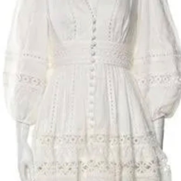 White Zimmermann dress 0p - Picture 7 of 7